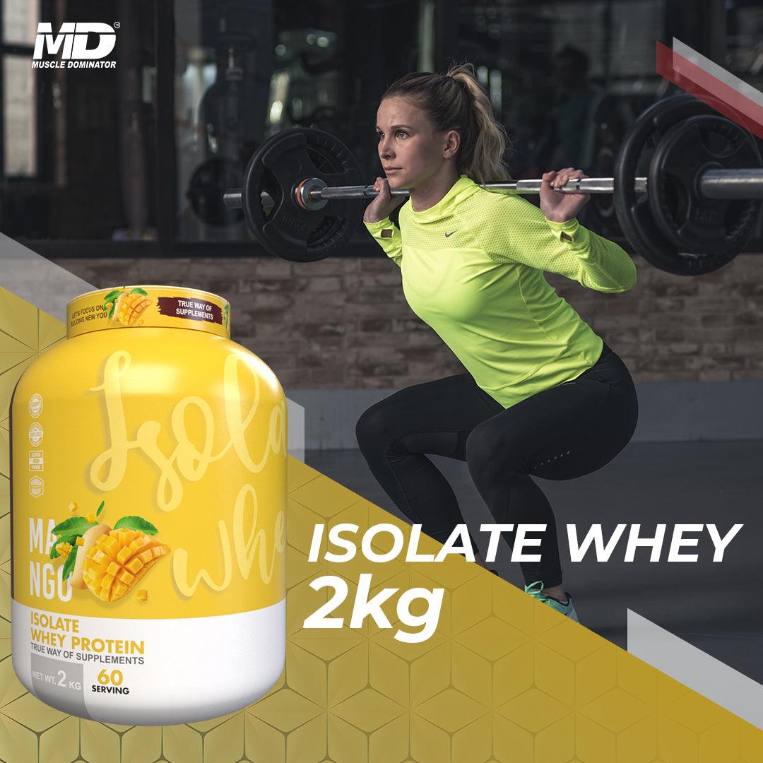 MD Isolate Whey Protein | 28 G Protein | 6 G BCAA - Quenchlabz