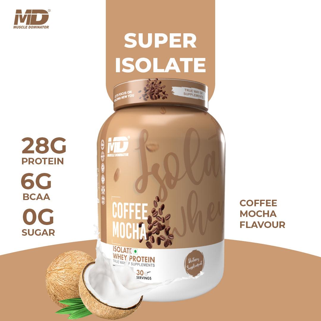 MD Isolate Whey Protein | 28 G Protein | 6 G BCAA - Quenchlabz