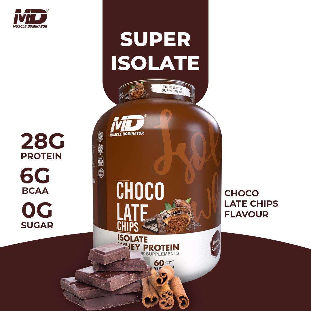 MD Isolate Whey Protein | 28 G Protein | 6 G BCAA - Quenchlabz