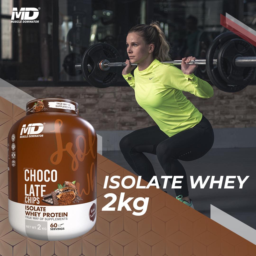 MD Isolate Whey Protein | 28 G Protein | 6 G BCAA - Quenchlabz