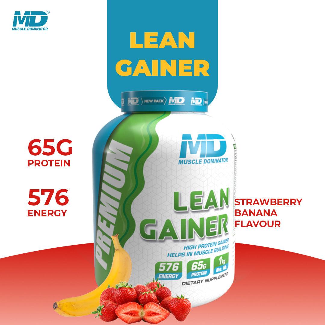 MD Premium Lean Gainer | 65 G Protein | 3 G Creatine - Quenchlabz