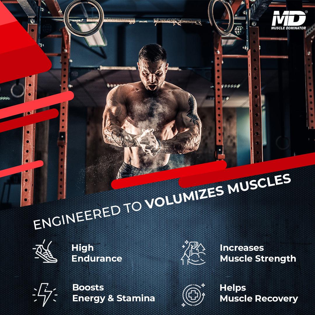 MD Vibranium Creatine Monohydrate - 3 G Creatine - Quenchlabz