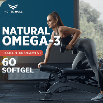 Natural Omega-3 Fish Oil Softgels - Quenchlabz