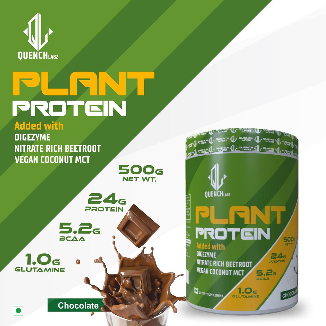 Plant Protein - Premium Quality - Quenchlabz