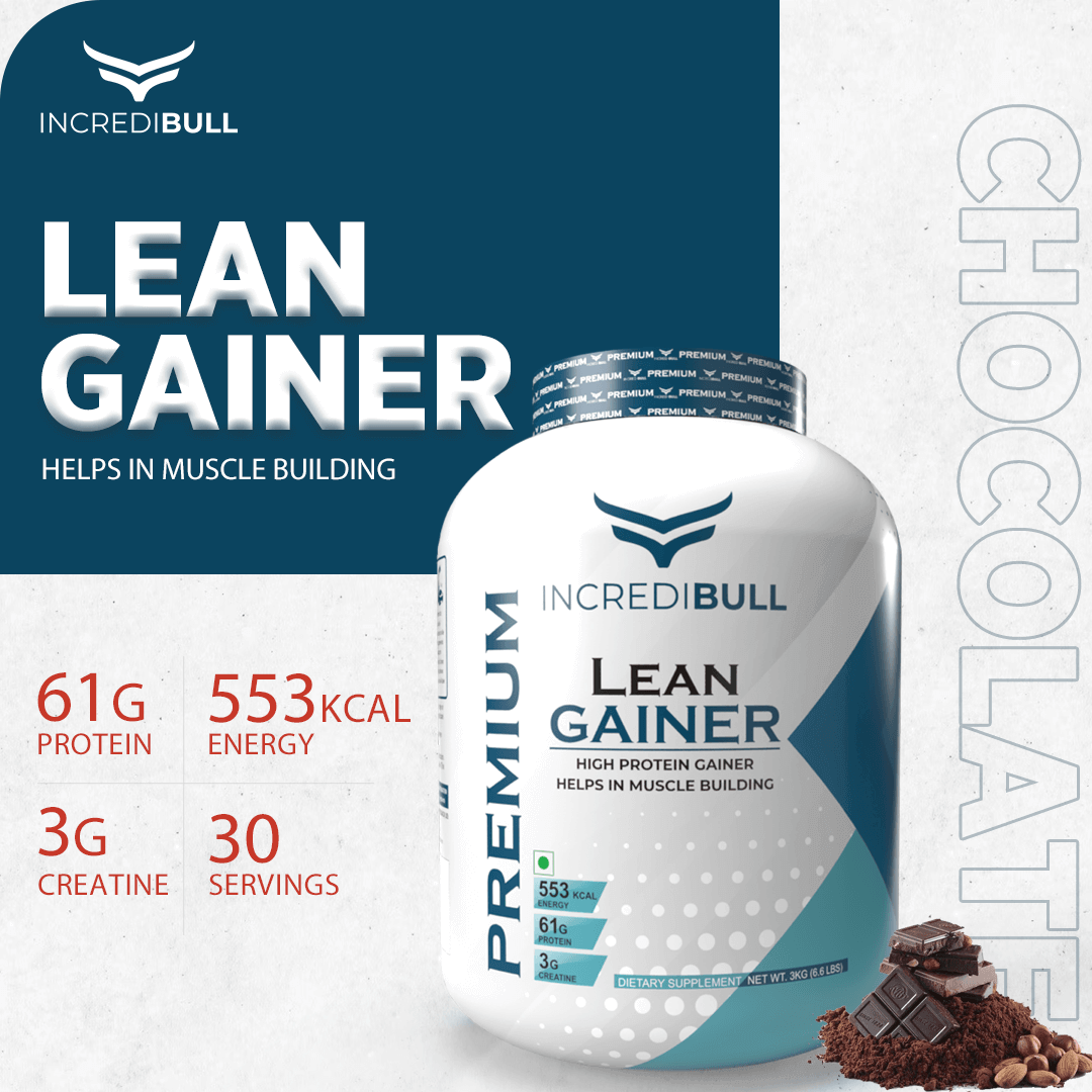 Premium Lean Gainer | 61 G Protein | 3 G Creatine - Quenchlabz