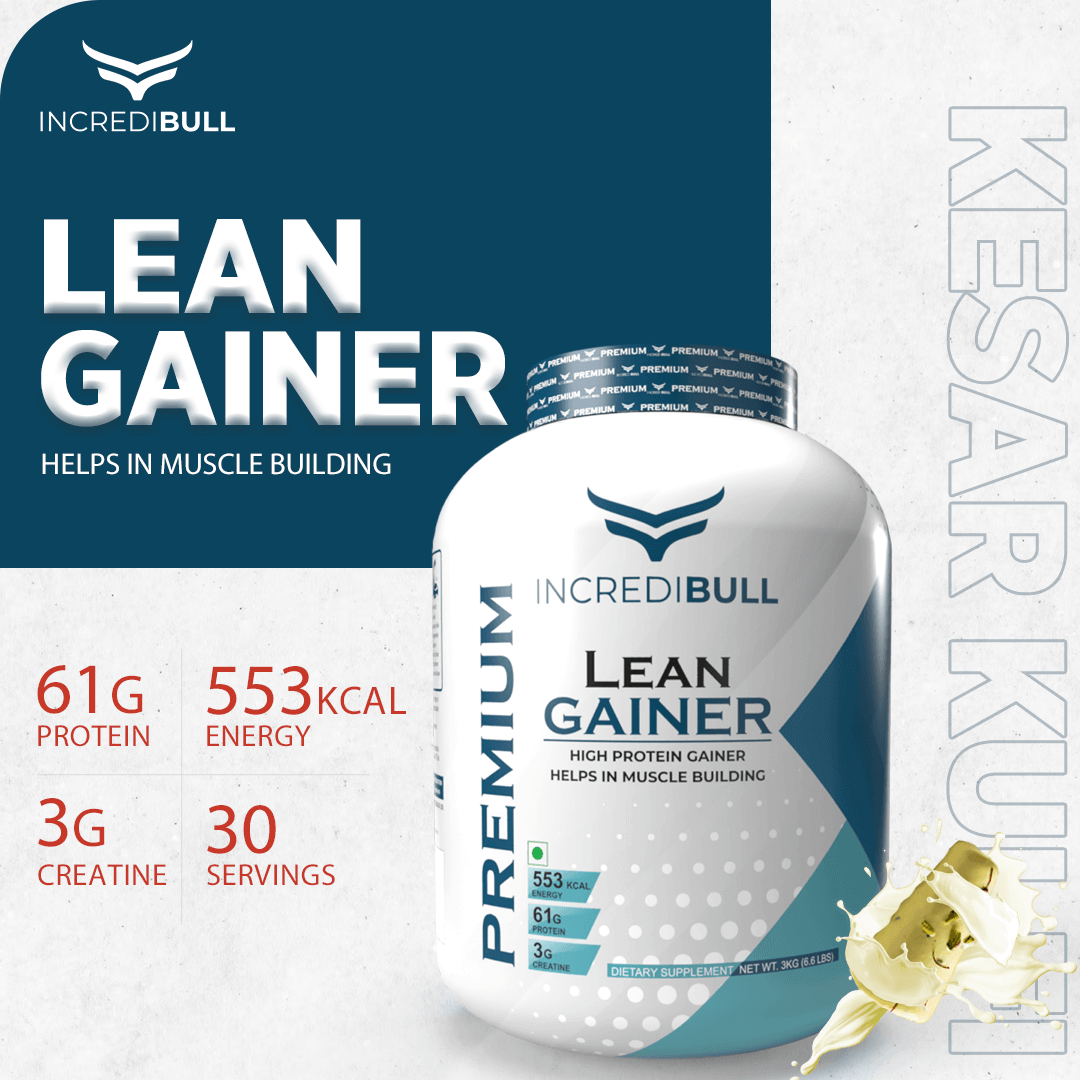 Premium Lean Gainer | 61 G Protein | 3 G Creatine - Quenchlabz