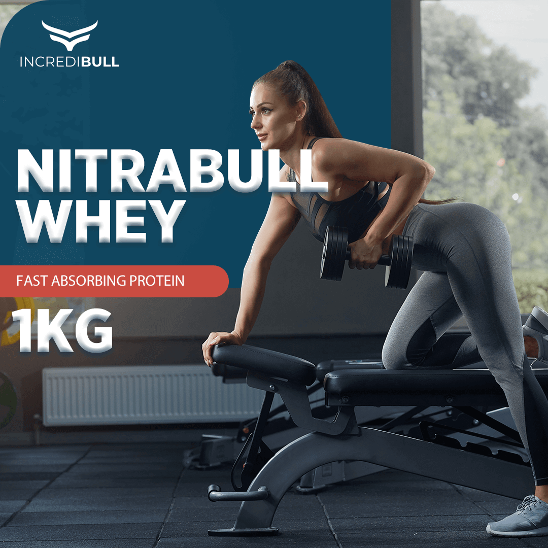 Premium Nitrabull Whey | 31 G Protein | 3 G Creatine | 1.5 G Tribulus - Quenchlabz