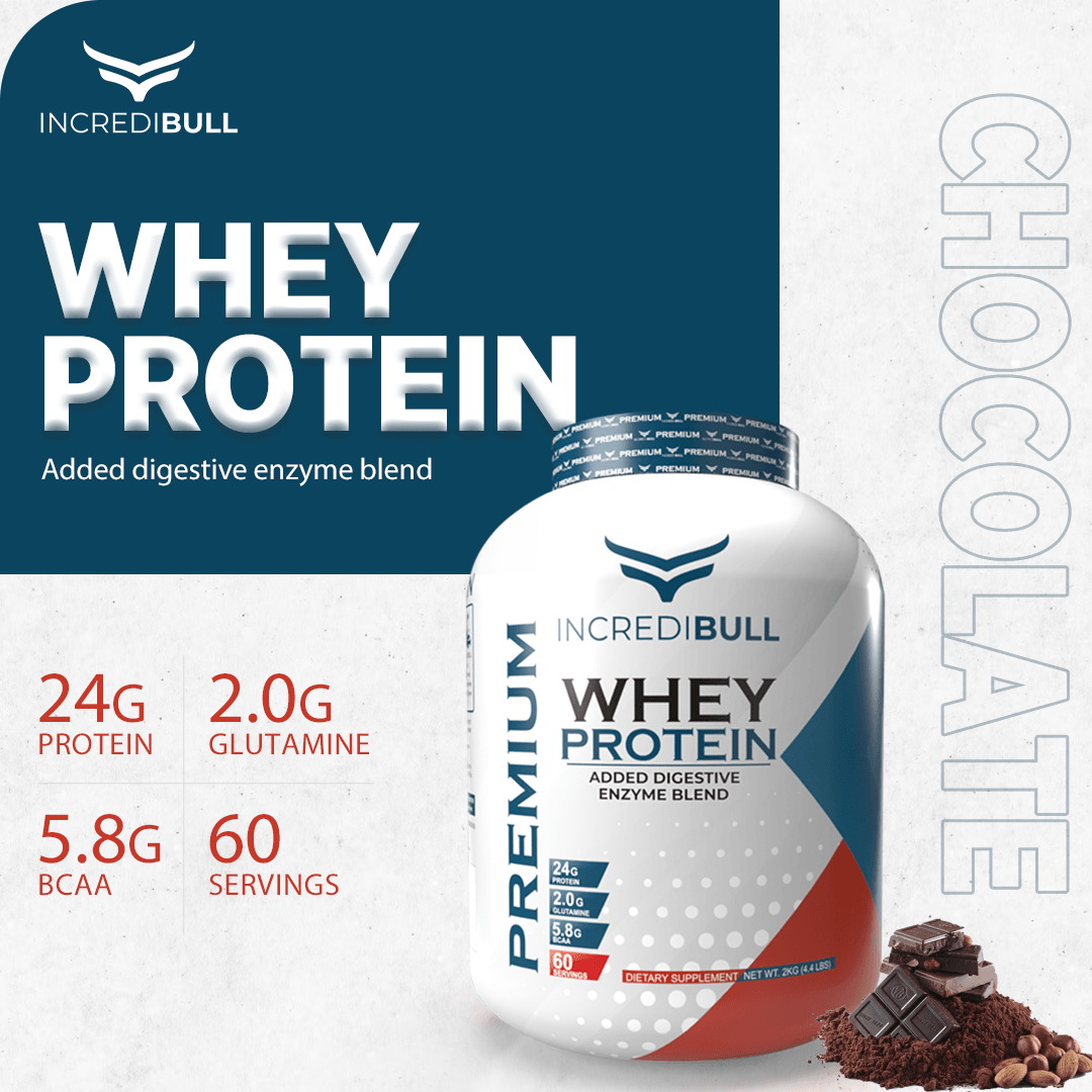 Premium Whey Protein | 24 G Protein | 2 G Glutamine | 5.8 g BCAA - Quenchlabz