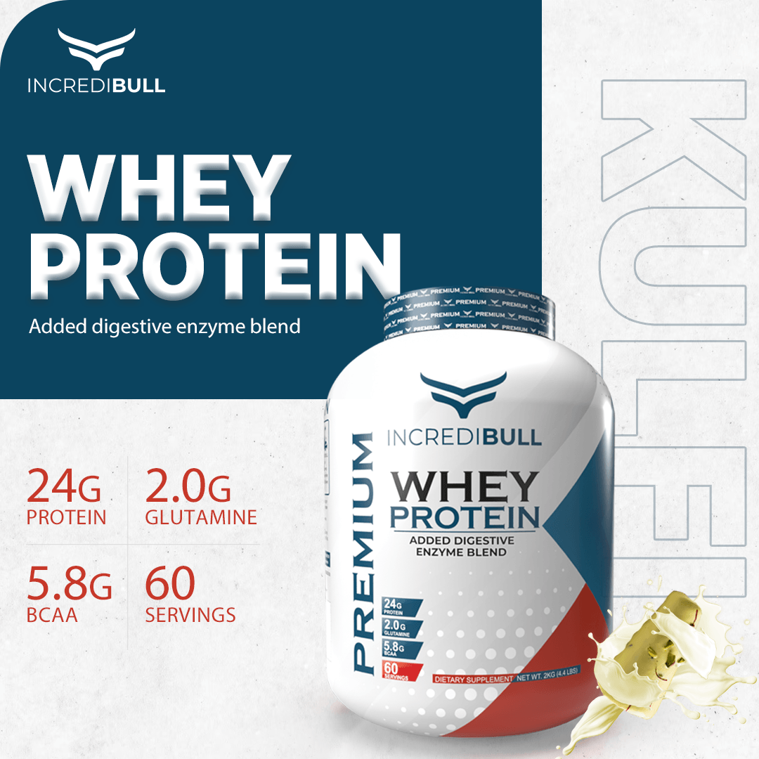 Premium Whey Protein | 24 G Protein | 2 G Glutamine | 5.8 g BCAA - Quenchlabz