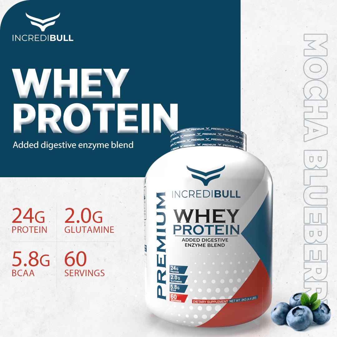 Premium Whey Protein | 24 G Protein | 2 G Glutamine | 5.8 g BCAA - Quenchlabz