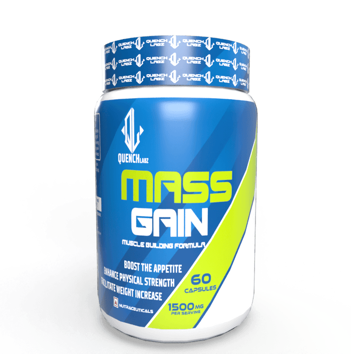 QuenchLabz - Mass Gain Capsules - Natural Ayurvedic Formula - Quenchlabz