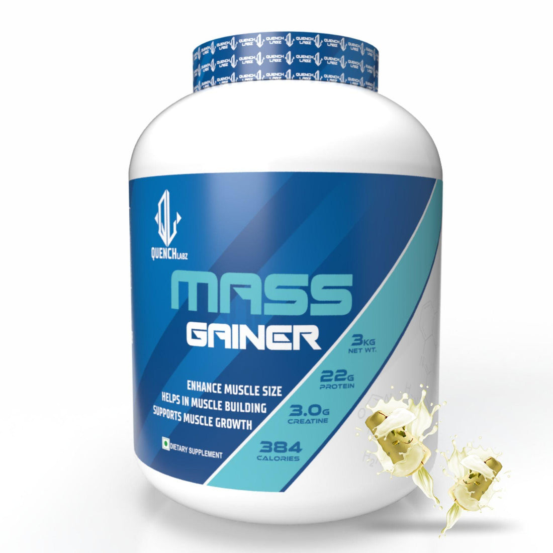 QuenchLabz - Mass Gainer 3 Kg - Unlock Your True Potential - Quenchlabz