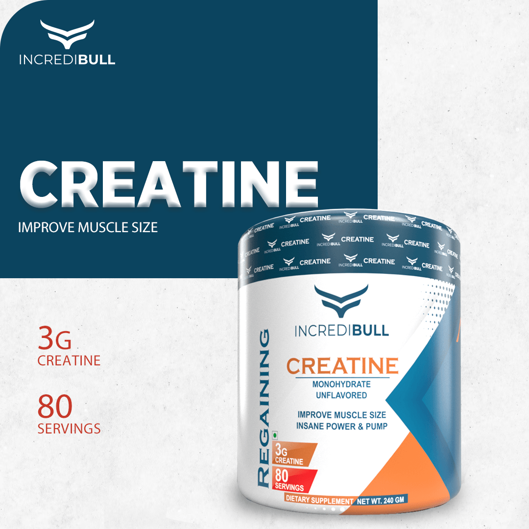 Regaining Creatine 240g | 3 G Creatine | 80 Servings - Quenchlabz