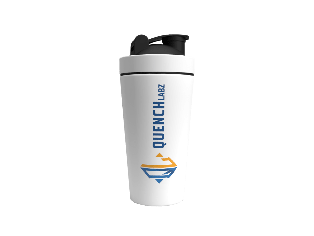 Stainless Steel Shaker - Premium & Durable Gym Shaker - Quenchlabz