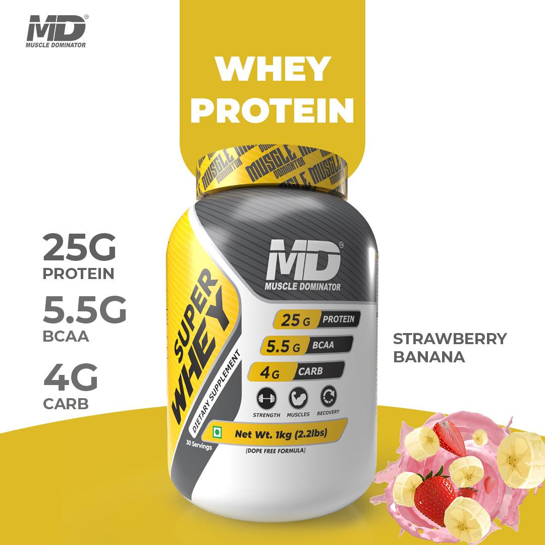 Super Whey Protein | 25 G Protein | 5.5 G BCAA | 4 G Carb - Quenchlabz