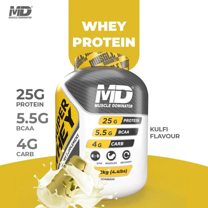 Super Whey Protein | 25 G Protein | 5.5 G BCAA | 4 G Carb - Quenchlabz