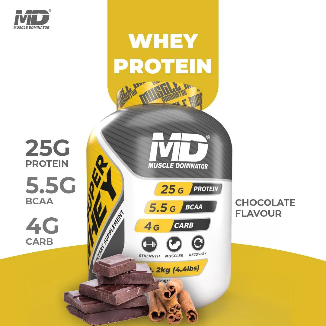 Super Whey Protein | 25 G Protein | 5.5 G BCAA | 4 G Carb - Quenchlabz