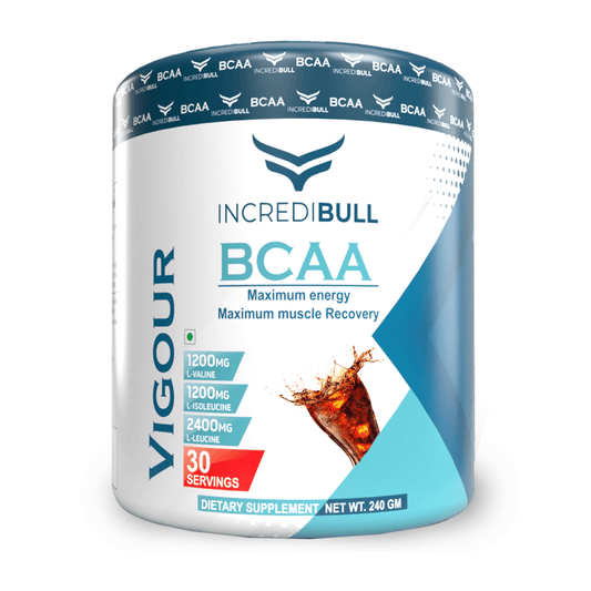 IB Vigour BCAA | 1.2 G L-Isoleucine | 1.2 G L-Valine | 2.4 g L-Leucine - Quenchlabz