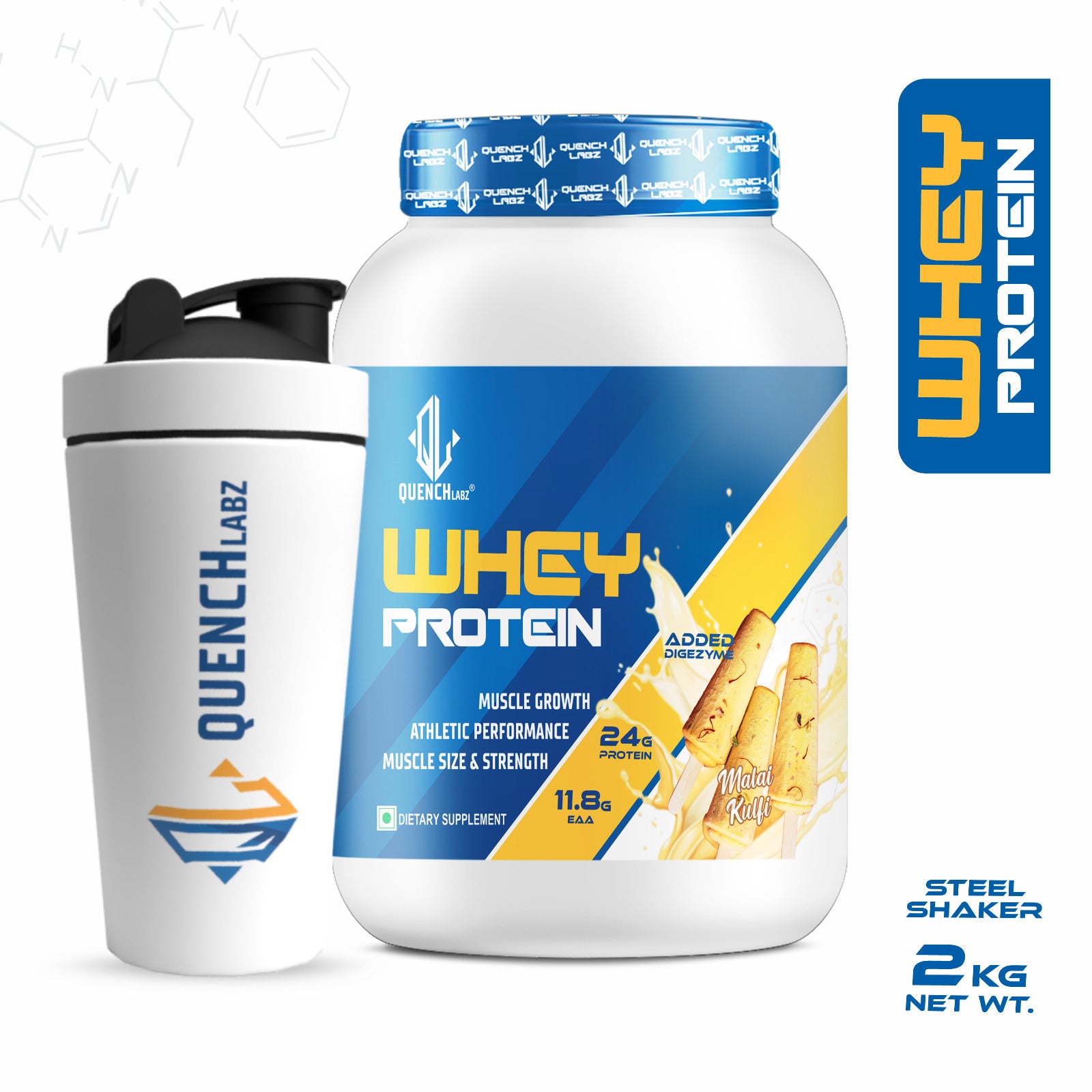 whey protein kulfi flavour